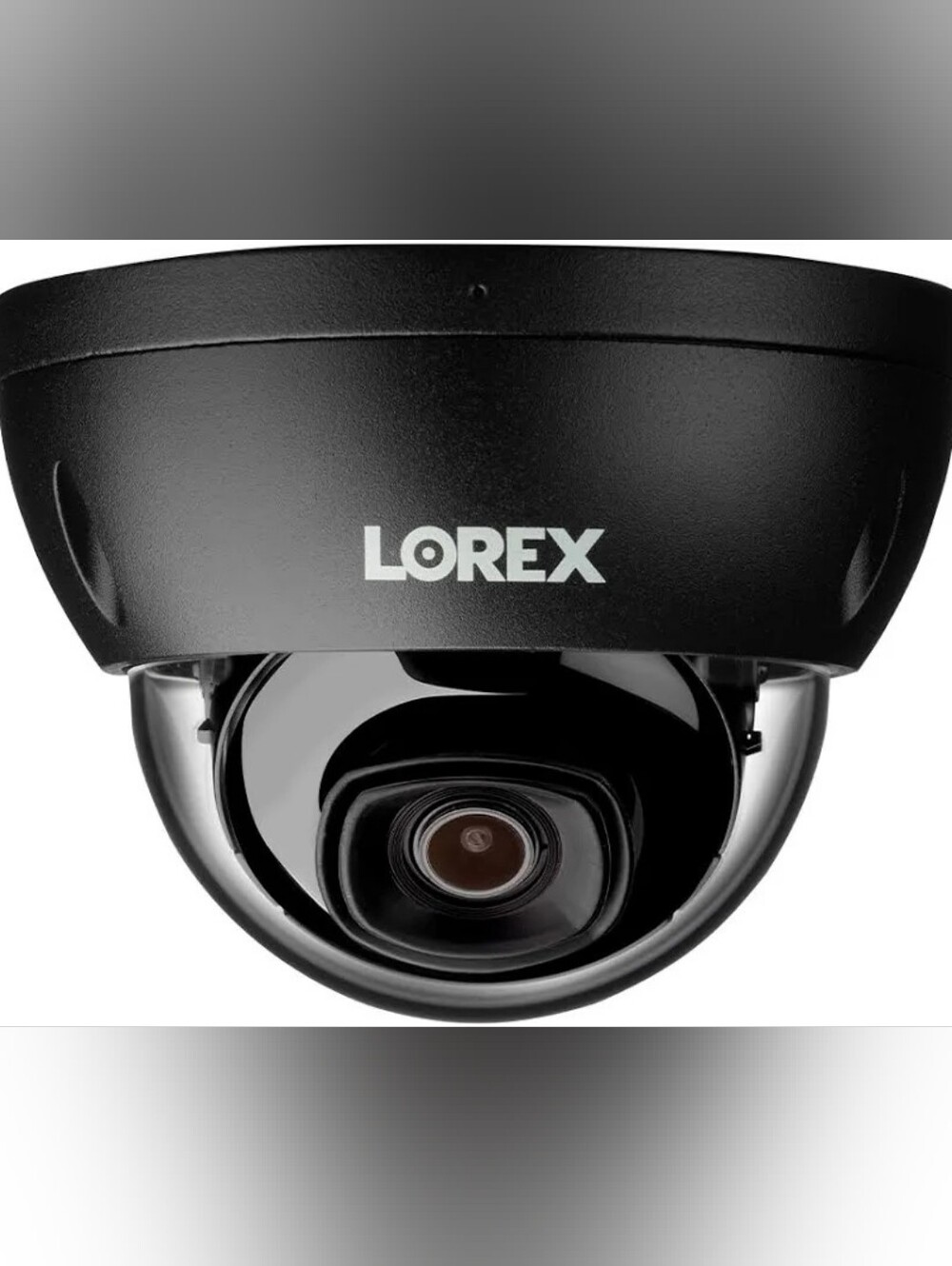​Lorex LND4750AB 4MP IP Audio Vandal Dome Security Camera Black Add-On NIB